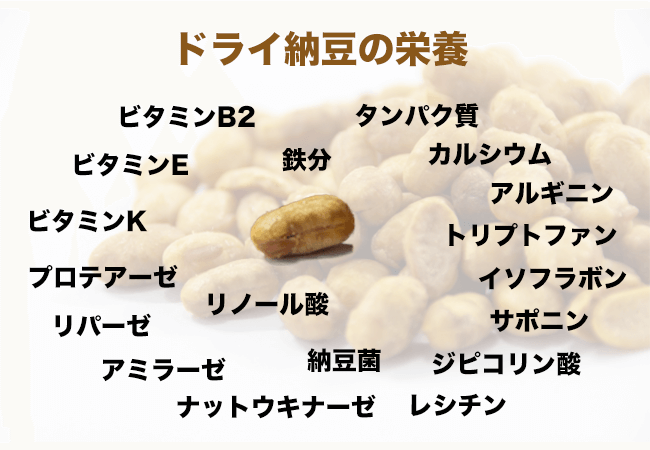 ドライ納豆の栄養